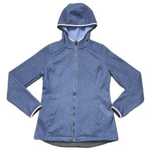 ZERO RESTRICTION Lucy Hooded Cardigan Sz S In Moonshine NWT